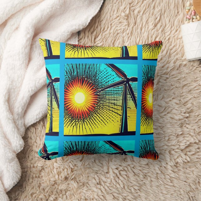 Solar and Wind Energy Cushion (Blanket)
