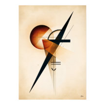 Solar Arc Shibui Geometric Abstraction
