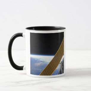 Solar array panels mug