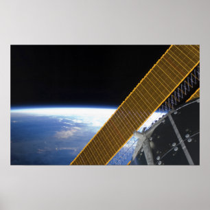 Solar array panels poster