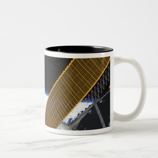 Solar array panels Two-Tone coffee mug (Right)