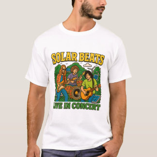 Solar Beats Tumbler – Bootleg Style IP-Free Retro  T-Shirt