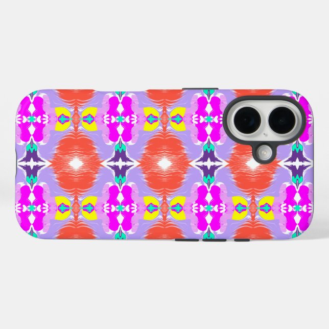 Solar Bloom Kaleidoscope Case-Mate iPhone Case (Back (Horizontal))