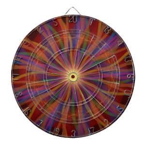 Solar Bloom – The Dance of Light and Colour. Dartboard