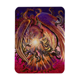 Solar Burst Hawk Magnet