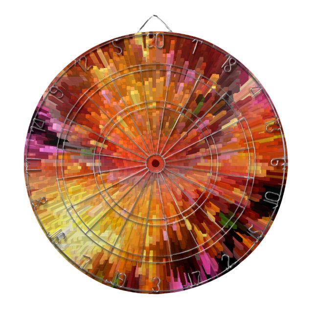 Solar Cube Blast Dartboard (Front)