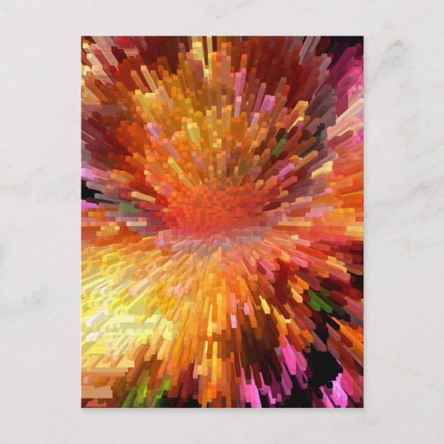 Solar Cube Blast Postcard (Front)