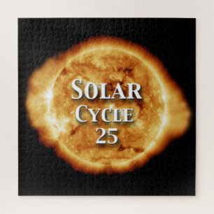 Solar Cycle 25 Active Sun Jigsaw Puzzle