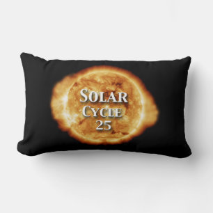 Solar Cycle 25 Active Sun Lumbar Cushion