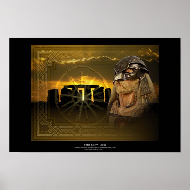 Solar Deity (Lleu) Poster (Front)