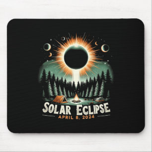Solar Eclipse 04.08.2024 American Solar Eclipse Mouse Pad