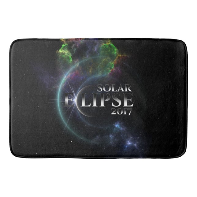 Solar Eclipse 2017 Bath Mat (Front)