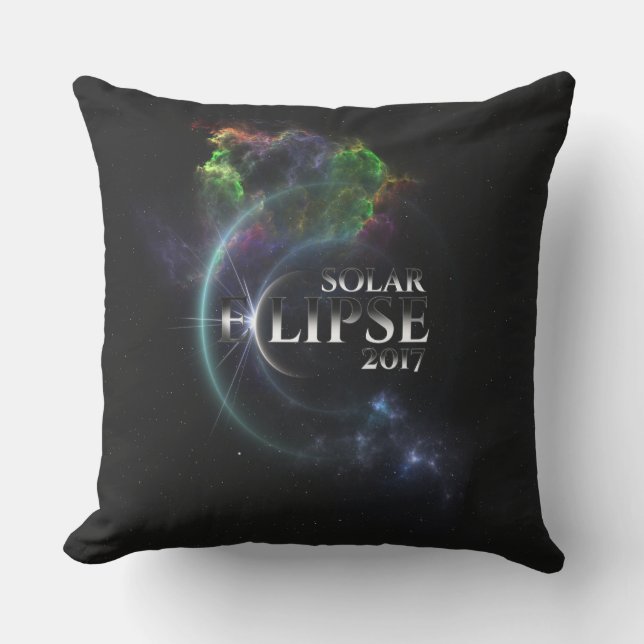 Solar Eclipse 2017 Cushion (Front)