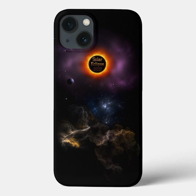Solar Eclipse 2017 Nebula Bloom Case-Mate iPhone Case (Back)