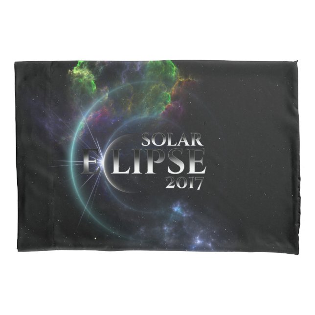 Solar Eclipse 2017 Pillowcase (Front)