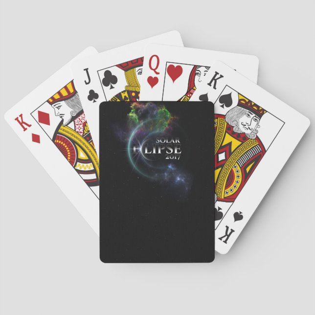 Solar Eclipse 2017 Playing Cards (Back)