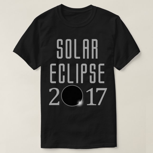 Solar Eclipse 2017 shirt (Design Front)