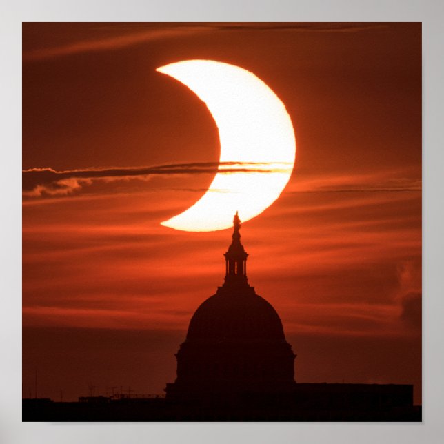 Solar Eclipse 2021 Poster (Front)