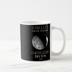 Solar Eclipse 2024 04 Dayton Ohio  Coffee Mug