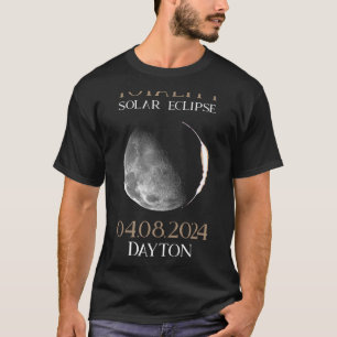 Solar Eclipse 2024 04 Dayton Ohio T-Shirt