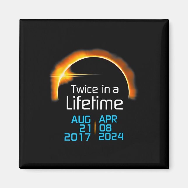 Solar Eclipse 2024 Cute Solar Eclipse Kids Toddler Magnet (Front)