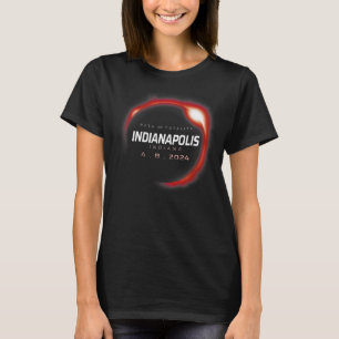 Solar Eclipse 2024 Indianapolis Indiana April 8 20 T-Shirt
