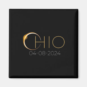 Solar Eclipse 2024 State Ohio Total Solar Eclipse Magnet