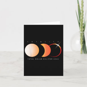 Solar Eclipse 2024 Total Eclipse Astronomy Sun Gra Card