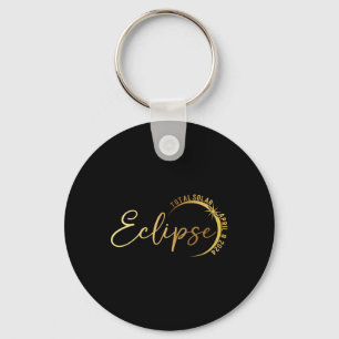 Solar Eclipse 2024 Total Solar Eclipse 4.08.24 1 Key Ring
