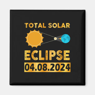 Solar Eclipse 2024 Total Solar Eclipse 4.08.24 7 Magnet