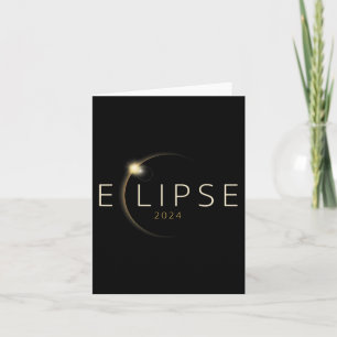 Solar Eclipse 2024 Total Solar Eclipse 4.08.24  Card