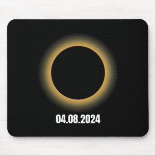 Solar Eclipse 2024 Total Solar Eclipse 4.08.24  Mouse Pad
