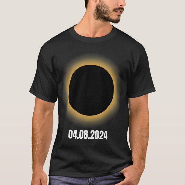 Solar Eclipse 2024 Total Solar Eclipse 4.08.24  T-Shirt (Front)
