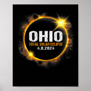 Solar Eclipse 2024 Total Solar Eclipse April 8 202 Poster