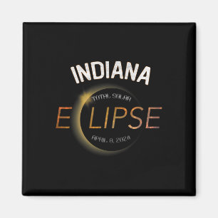 Solar Eclipse 2024 Total Solar Eclipse State India Magnet