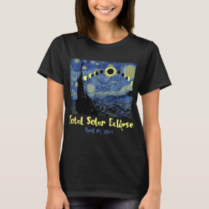 Solar Eclipse 2024 Totality April 8 Men Women Kids T-Shirt