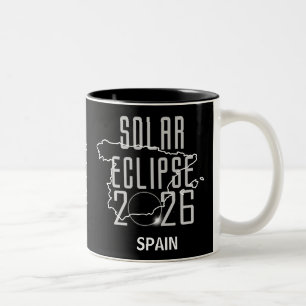 Solar Eclipse 2026 Spain Mug
