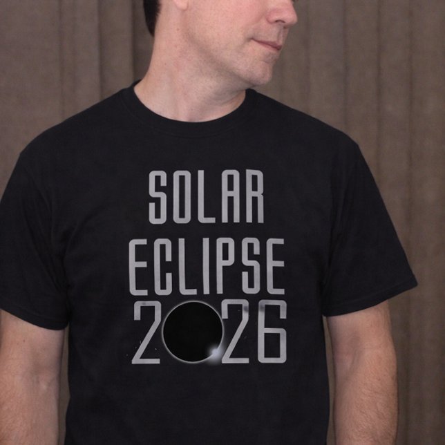 Solar Eclipse 2026  T-Shirt (Creator Uploaded)