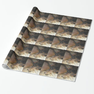 Solar Eclipse and Clouds Wrapping Paper