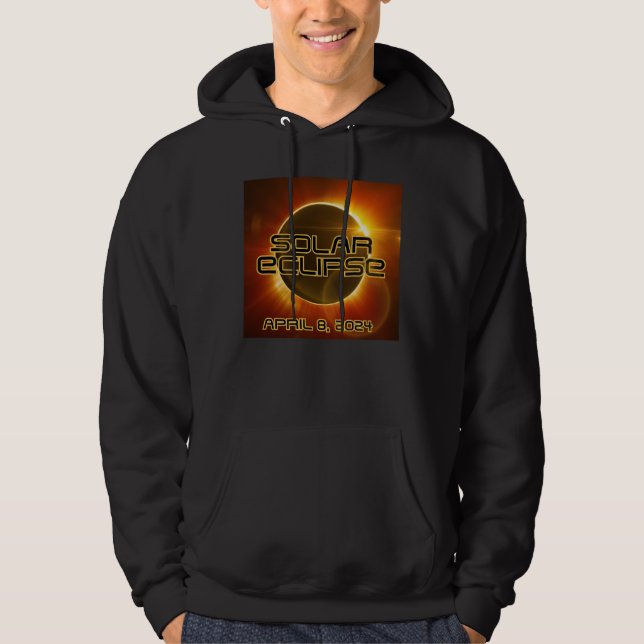 Solar Eclipse April 8, 2024 Hoodie (Front)