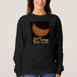 Solar Eclipse April 8, 2024 Sweatshirt