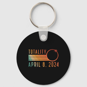 Solar Eclipse April 8 2024 Totality Solar Eclipse  Key Ring