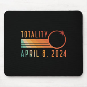 Solar Eclipse April 8 2024 Totality Solar Eclipse Mouse Pad