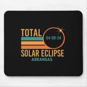 Solar Eclipse Arkansas April 8 2024 Total Totality Mouse Pad