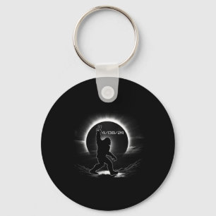 Solar Eclipse Bigfoot Total Solar April 8 2024 Usa Key Ring