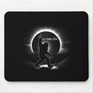 Solar Eclipse Bigfoot Total Solar Mouse Pad