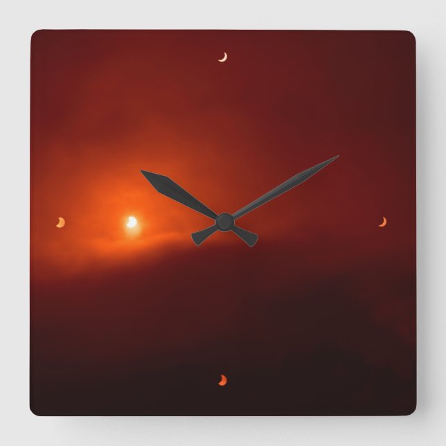 Solar Eclipse Clock (Front)