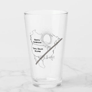 Solar Eclipse Drinking Glass