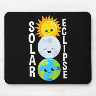 Solar Eclipse For Adults Toddlers And Kids Mouse Pad
