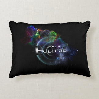 Solar Eclipse Fractal Art Spacescape Decorative Cushion